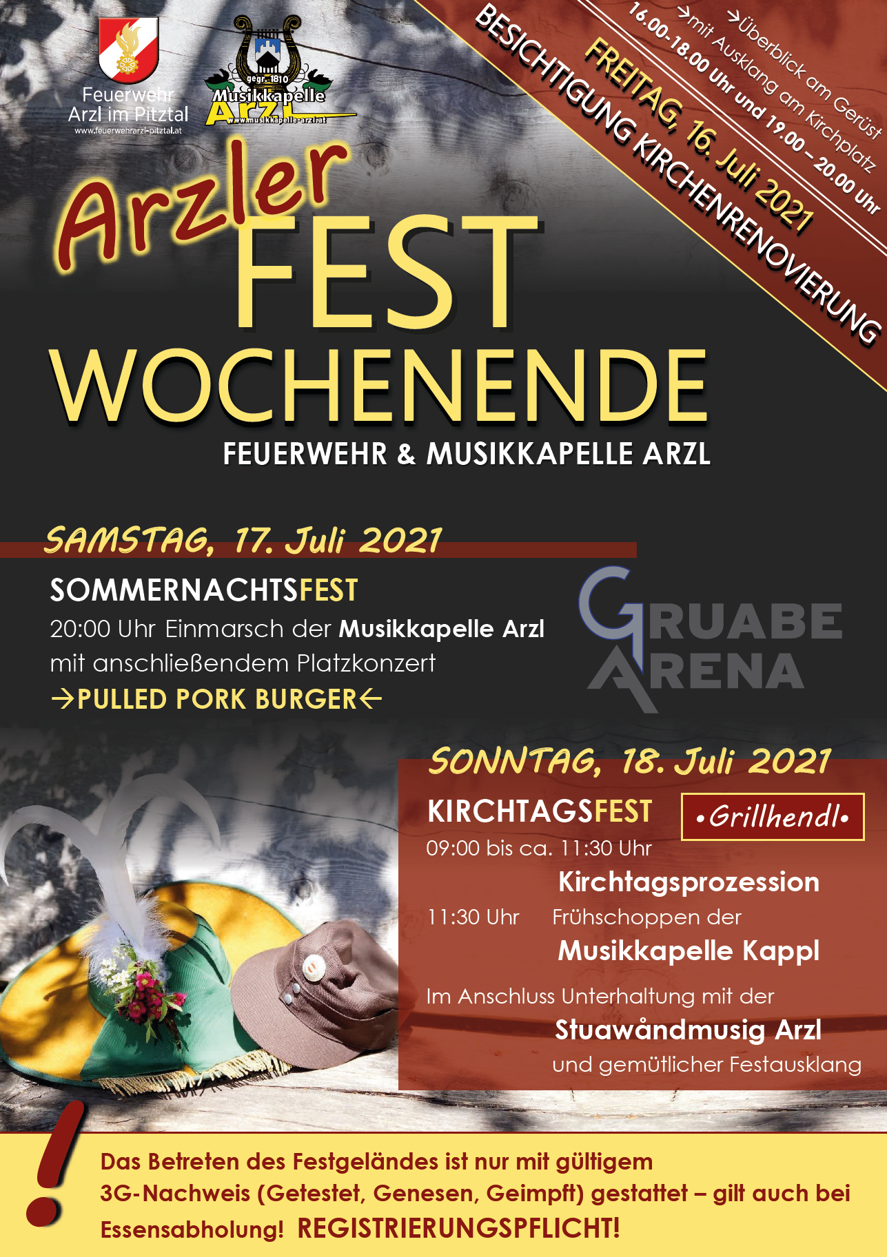 Arzler Festwochenende 2021